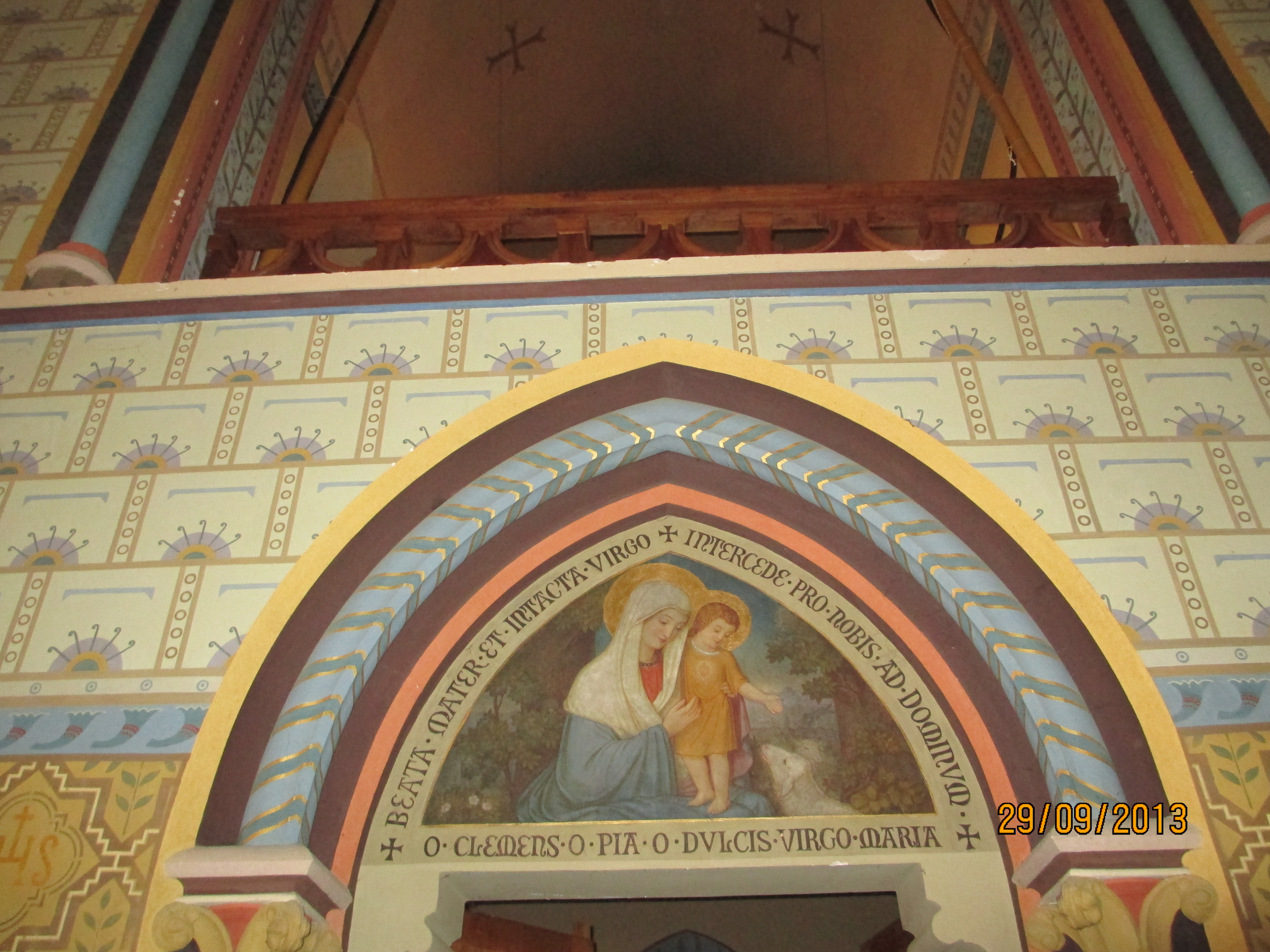 Kostel Sacre Coeur - Bohorodička